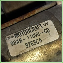 Motorino Avviamento MOTORCRAFT 9263CA FORD FOCUS CAK 2109622