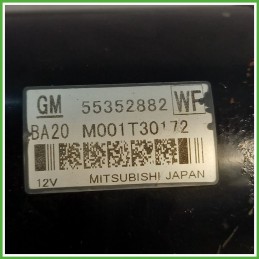 Motorino Avviamento MITSUBISHI M001T30172 OPEL ASTRA P10 55585238