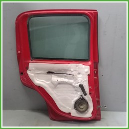 Porta Portiera Sportello Posteriore Sinistra SX ROSSO PASTELLO (VR-289/A) FIAT PANDA 33 Berlina 2011 2017 Originale Usato