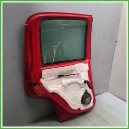 Porta Portiera Sportello Posteriore Sinistra SX ROSSO PASTELLO (VR-289/A) FIAT PANDA 33 Berlina 2011 2017 Originale Usato