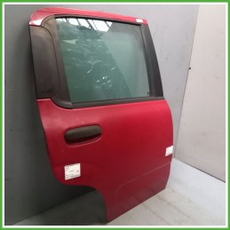 Porta Portiera Sportello Posteriore Destra DX ROSSO PASTELLO (VR-289/A) FIAT PANDA 33 Berlina 2011 2017 Originale Usato