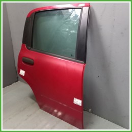 Porta Portiera Sportello Posteriore Destra DX ROSSO PASTELLO (VR-289/A) FIAT PANDA 33 Berlina 2011 2017 Originale Usato