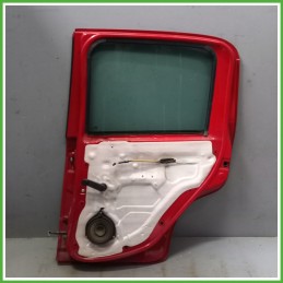 Porta Portiera Sportello Posteriore Destra DX ROSSO PASTELLO (VR-289/A) FIAT PANDA 33 Berlina 2011 2017 Originale Usato