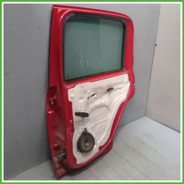 Porta Portiera Sportello Posteriore Destra DX ROSSO PASTELLO (VR-289/A) FIAT PANDA 33 Berlina 2011 2017 Originale Usato