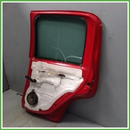 Porta Portiera Sportello Posteriore Destra DX ROSSO PASTELLO (VR-289/A) FIAT PANDA 33 Berlina 2011 2017 Originale Usato