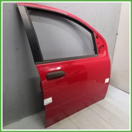 Porta Portiera Sportello Anteriore Destra DX ROSSO PASTELLO (VR-289/A) FIAT PANDA 33 Berlina 2011 2017 Originale Usato
