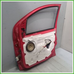 Porta Portiera Sportello Anteriore Destra DX ROSSO PASTELLO (VR-289/A) FIAT PANDA 33 Berlina 2011 2017 Originale Usato