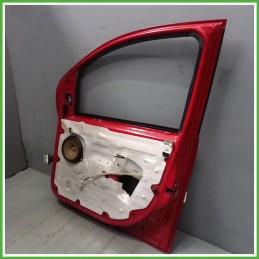Porta Portiera Sportello Anteriore Destra DX ROSSO PASTELLO (VR-289/A) FIAT PANDA 33 Berlina 2011 2017 Originale Usato