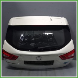 Portellone Bagagliaio Cofano Baule Posteriore NISSAN QASHQAI J11E 2014 2018 BIANCO QAB SUV Originale Usato