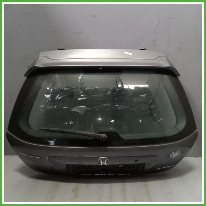 Portellone Bagagliaio Cofano Baule Posteriore HONDA CIVIC 7a Serie 2001 2005 GRIGIO SCURO Berlina Originale Usato