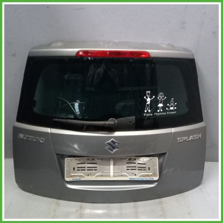 Portellone Bagagliaio Cofano Baule Posteriore SUZUKI SPLASH 2008 2015 GRIGIO SCURO Berlina Originale Usato
