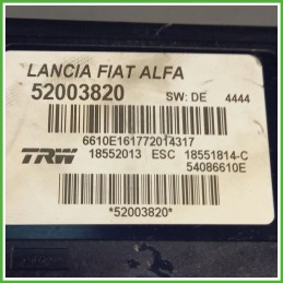 Centralina ABS Modulo Pompa TRW 18552013 6000628242 FIAT 500L 73 Originale Usato