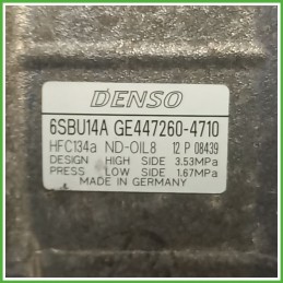 Compressore Clima AC Aria Condizionata DENSO 6SBU14AGE447260-4710 BMW Serie 3 F31 64529223694