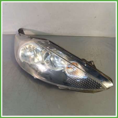 Faro Fanale Proiettore Anteriore Destro DX HELLA 1EJ24704502 FORD FIESTA CB1 1734613 Usato