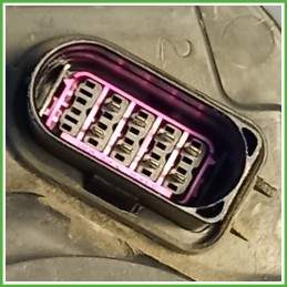 Faro Fanale Proiettore Anteriore Destro DX HELLA 1EJ24704502 FORD FIESTA CB1 1734613 Usato