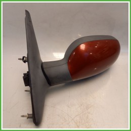Specchio Specchietto Retrovisore Sinistro SX ROSSO SCURO NV783 PEARLESCENT RED BC RENAULT MEGANE 1a Serie 1996 1999 Usato