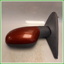 Specchio Specchietto Retrovisore Sinistro SX ROSSO SCURO NV783 PEARLESCENT RED BC RENAULT MEGANE 1a Serie 1996 1999 Usato