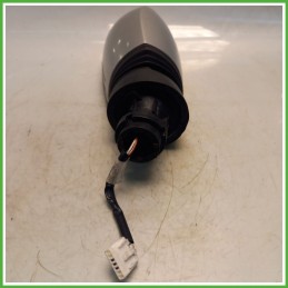 Specchio Specchietto Retrovisore Destro DX GRIGIO CHIARO FIAT PUNTO CLASSIC 2U 2007 2011 MAGNETI MARELLI 015718 Originale Usato