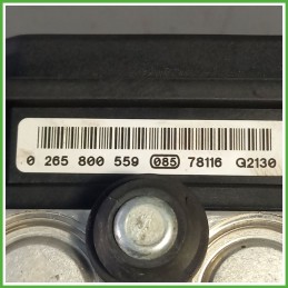 Centralina ABS Modulo Pompa BOSCH 0265232077 7701209606 RENAULT CLIO 3a Serie Originale Usato