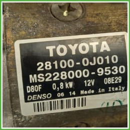 Motorino Avviamento DENSO MS228000-9530 TOYOTA YARIS FRP 281000J010