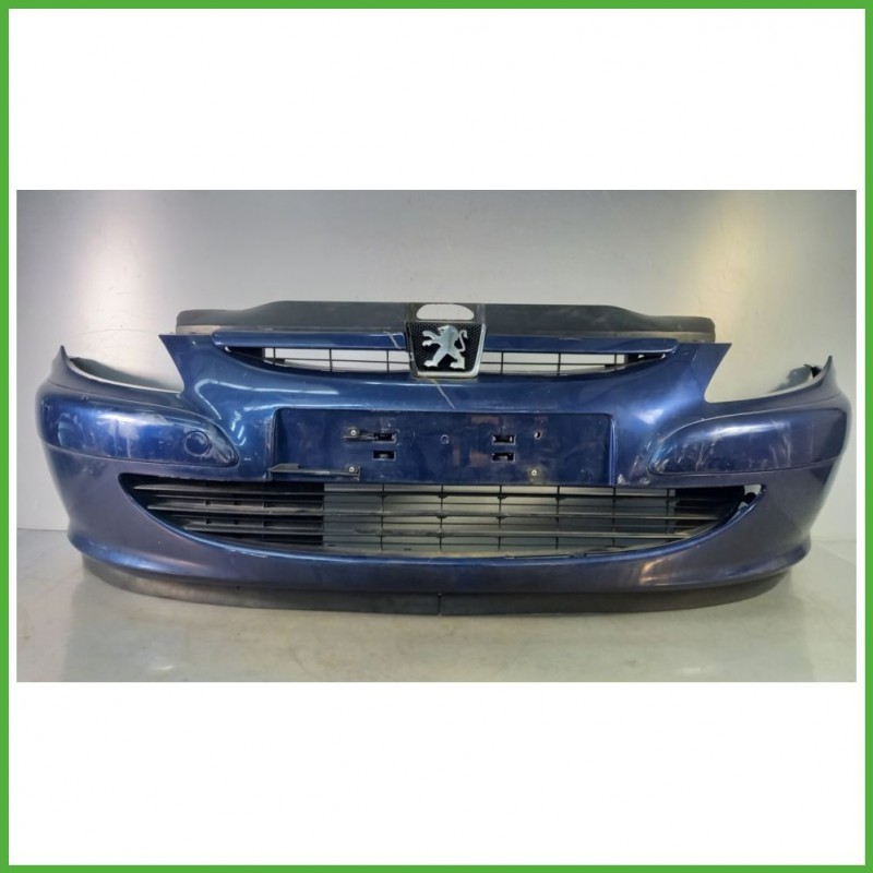 Paraurti Anteriore PEUGEOT 307 Station Wagon BLU - EGE - VERNICE BLU DI CINA 2001 2006 7401S6 Originale Usato