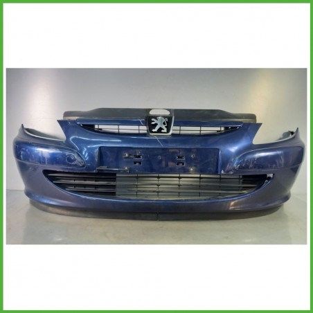 Paraurti Anteriore PEUGEOT 307 Station Wagon BLU - EGE - VERNICE BLU DI CINA 2001 2006 7401S6 Originale Usato