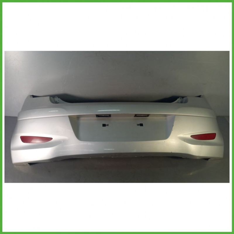 Paraurti Posteriore HYUNDAI i10 Berlina GRIGIO CHIARO SLEEK SILVER METALLIC 866110X200 2008 2011 Originale Usato