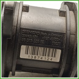 Debimetro Misuratore Massa Aria SIEMENS 5WK9 PEUGEOT 206 1.4 1920EK 1998 2009