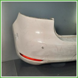Paraurti Posteriore VOLKSWAGEN GOLF 5K/AJ Berlina BIANCO B4 B9A 5K6807417GRU 2008 2012 Originale Usato