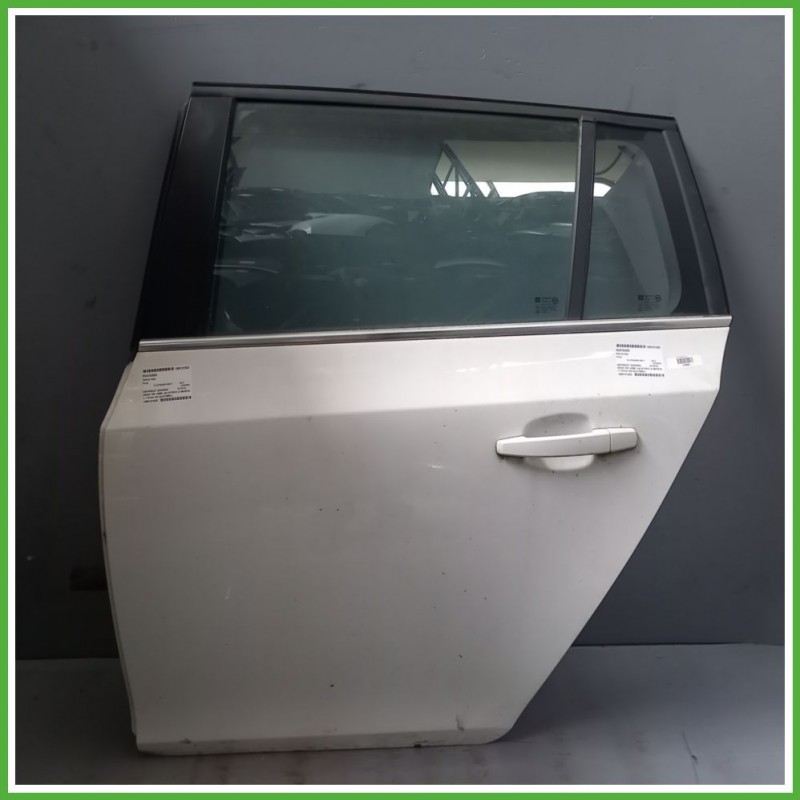 Porta Portiera Sportello Posteriore Sinistra SX BIANCO CHEVROLET (DAEWOO) CRUZE SW J308 Station Wagon 2012 2015 Originale Usato