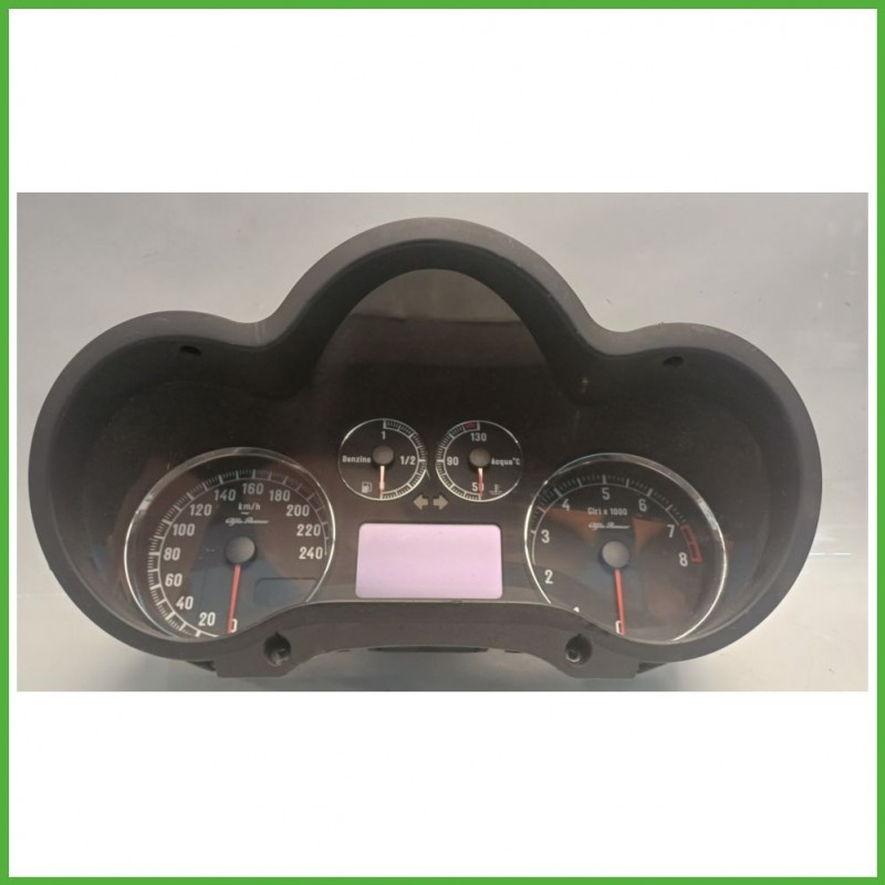 Quadro strumenti contachilometri tachimetro VDO 110080304076 ALFA ROMEO 147 W8 1.6 16V Twin Spark 156071227