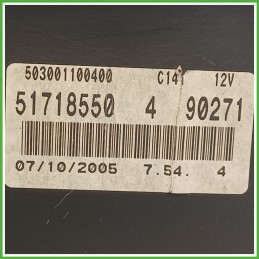 Quadro strumenti contachilometri tachimetro FIAT GRANDE PUNTO 2Y 1.3 MJT 51803090