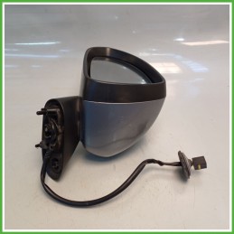 Specchio Specchietto Retrovisore Sinistro SX GRIGIO SCURO OPEL CORSA S07 2006 2011 Originale Usato