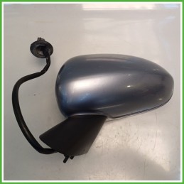 Specchio Specchietto Retrovisore Sinistro SX GRIGIO SCURO OPEL CORSA S07 2006 2011 Originale Usato