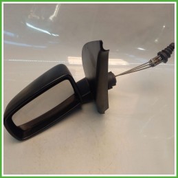 Specchio Specchietto Retrovisore Sinistro SX GOFFRATO FIAT PANDA 2Q 2003 2010 Originale Usato