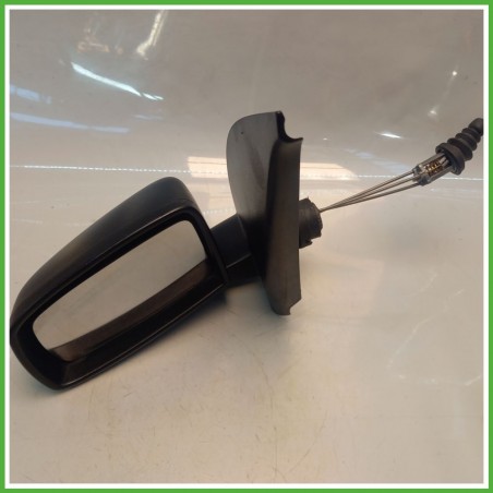 Specchio Specchietto Retrovisore Sinistro SX GOFFRATO FIAT PANDA 2Q 2003 2010 Originale Usato