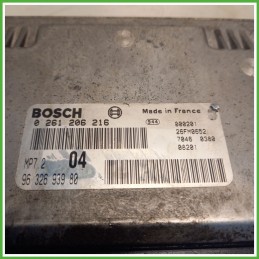 Centralina Motore Iniezione ECU BOSCH 0261206216 CITROEN XSARA 1.6 65kw 1929WC 1997 2000