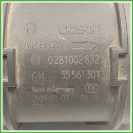 Debimetro Misuratore Massa Aria BOSCH 0281002832 OPEL ASTRA A04 1.7 16V 93188724 2004 2011