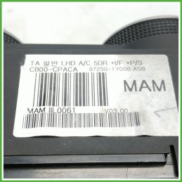 Comandi Clima AC Riscaldamento Condizionatore KIA PICANTO 3a Serie 1.0 12V 972501Y000ASB 2011 2014