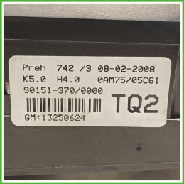 Comandi Clima AC Riscaldamento Condizionatore OPEL ZAFIRA A05 1.9 16V 13231049 2005 2010