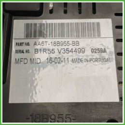 Display Indicatore Multifunzionale FORD FIESTA CB1 1.2 16V 1940795 2008 2013