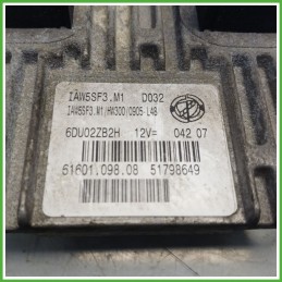 Centralina Motore Iniezione ECU MAGNETI MARELLI IAW5SF3.M1 FIAT GRANDE PUNTO 2Y 1.2 48kw 51819351 2005 2008