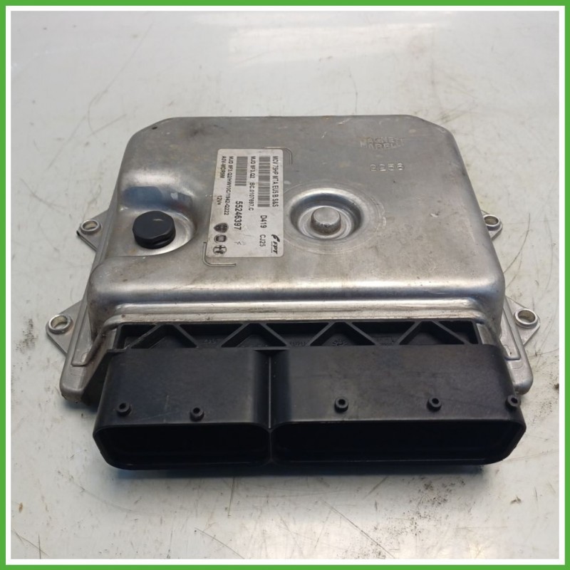 Centralina Motore Iniezione ECU MAGNETI MARELLI MJD8F3.Q2 FIAT QUBO 3N 1.3 MJT 55kw 55250635 2008 2017
