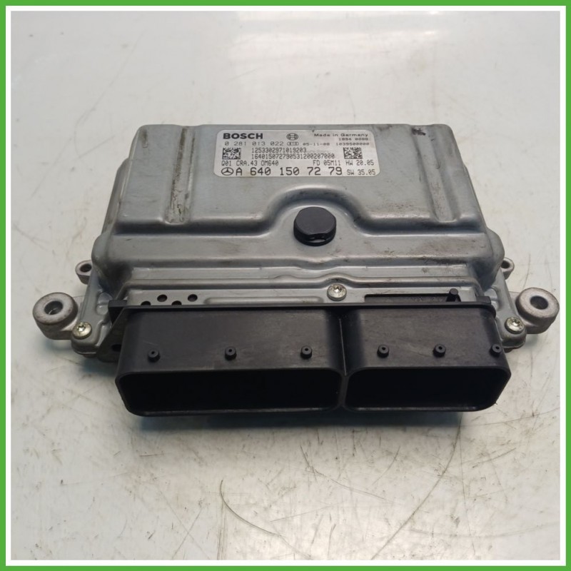 Centralina Motore Iniezione ECU BOSCH 0281013022 MERCEDES-BENZ Classe A W/C169 CDI 80kw A0004469102 2004 2013