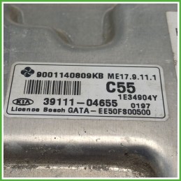 Centralina Motore Iniezione ECU BOSCH ME17.9.11.1 KIA PICANTO 3a Serie 1.0 12V 51kw 3911104050 2011 2014