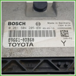 Centralina Motore Iniezione ECU BOSCH 0261S04205 TOYOTA YARIS 1.0 12V 51kw 896600D390 2005 2012