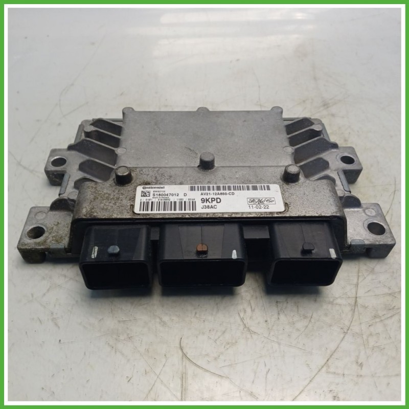 Centralina Motore Iniezione ECU CONTINENTAL S180047012D FORD FIESTA CB1 1.2 16V 60kw 1543041 2008 2013