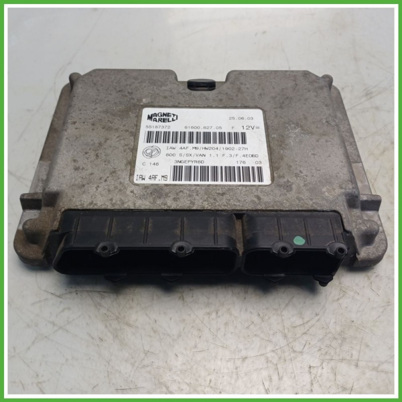 Centralina Motore Iniezione ECU MAGNETI MARELLI IAW4AF.M9 FIAT SEICENTO 1E 1.1 40kw 51819338 1998 2005