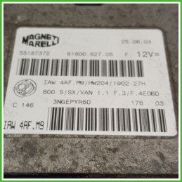 Centralina Motore Iniezione ECU MAGNETI MARELLI IAW4AF.M9 FIAT SEICENTO 1E 1.1 40kw 51819338 1998 2005