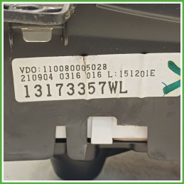 Quadro strumenti contachilometri tachimetro VDO 110080005028 OPEL CORSA X01 1.2 12V 93179368